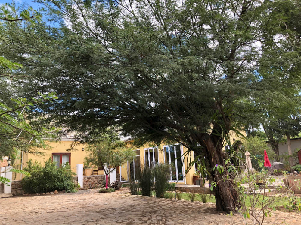 Steytlerville Guest House outside parking area